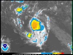 Netherland Antilles has issued a tropical storm watch for St. Maarten and two other nearby islands Saturday as Tropical Storm Ana raced west through the Atlantic.  Meteorologists are also keeping an eye on a second storm, Tropical Storm Bill. News Clip