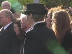 Funeral of David Black in Cookstown, Co Tyrone News Clip