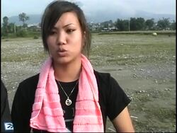 Women in Nepal train with former Ghurka soldiers in hopes of being recruited into British army. News Clip