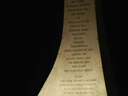 Tilt up Anchol Dreamland Jakarta Indonesia Stock Footage