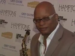 Ski Johnson at the Serena Williams Hosts Hamptons Magazine Cover Party with GREY GOOSE  Stock Footage