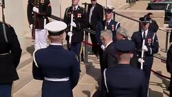 US Defense Secretary James Mattis & Singapore Stock Footage