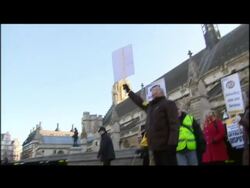 Public Sector workers strike over job cuts News Clip