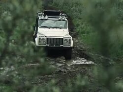 Offroad car Stock Footage