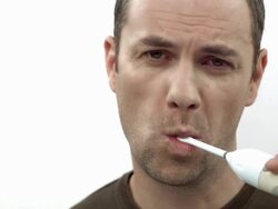 HD: Man Suffering From A Toothache Stock Footage