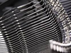 HD Old typewriter typebar movement (loopable) Stock Footage