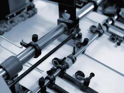 Printing Machine Stock Footage