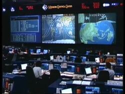 Space/US: Nasa Docking: Discovery docks with International Space Station News Clip