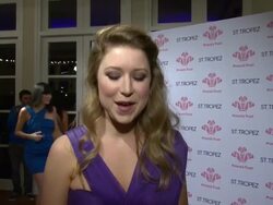 INTERVIEW Hayley Westenra on charity work, The Prince's trust at the The Prince's Trust Spring Ball at London England. (Footage by WireImage Video/GettyImages) Stock Footage