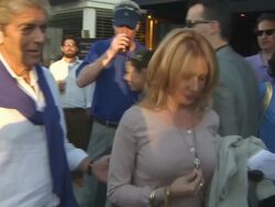 Rosanna Arquette at the Third Annual George Lopez Celebrity Golf Classic & 2010 Audi quattro Cup at Toluca Lake CA. (Footage by WireImage Video/GettyImages) Stock Footage