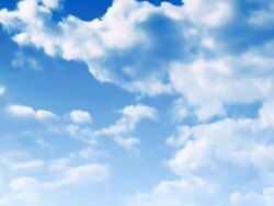 Heaven cloudscape (part 1 of 2), time lapse, NTSC Stock Footage