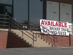 Bankrupt Retail Store Stock Footage