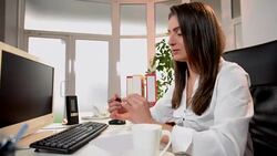 Office assistant Stock Footage