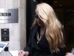 Exclusive - Jerry Hall Stock Footage