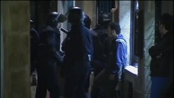 Police disperse protest against visit by pope News Clip