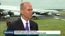 Boeing CEO: Don't See Brexit Affecting Long-Term Plans News Clip