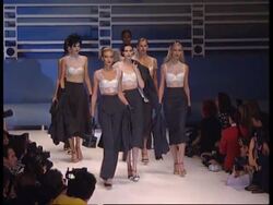 FRANCE: PARIS FASHION SHOW: CHRISTIAN DIOR COLLECTION Instructional Video