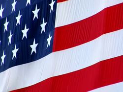 U.S.A. Flag Stock Footage
