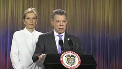CLEAN : URGENTE: Santos dedica Nobel a pueblo de Colombia News Clip