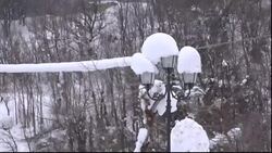 Police near avalanche hit hotel in Italy Instructional Video