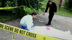 Crime scene investigation Stock Footage
