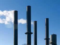 SMOKESTACKS 01 PAL Stock Footage