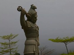 Tourist Attractions At Lantau Island Stock Footage
