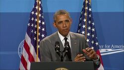 President Barack Obama spoke at a working family summit in Washington and urged that policies like paid leave and decent wages should be seen as basic needs not bonuses in American society. (June 23) News Clip