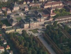 Bruchsal Castle Stock Footage
