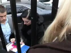 SIGHTED: Dita Von Teese Stock Footage