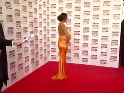 Preeya Kalidas at the Jameson Empire Awards at London England. (Footage by WireImage Video/GettyImages) Stock Footage