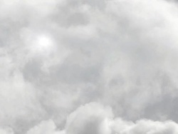 Sun behind clouds Stock Footage