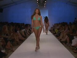 ViX Swimwear - Runway - MBFW Miami Swim Stock Footage