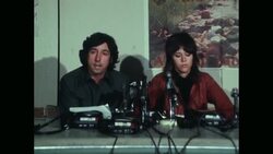 USA - Fonda Hayden News Conference on Hanoi bombings News Clip