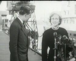 PRESIDENT'S DAUGHTER IN BRITAIN News Clip