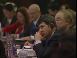 US Sec of Commerce and Health Sec speak on trade, food, drug and product safety News Clip