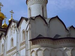 Top of the Faceted Palace in the Kremlin Stock Footage