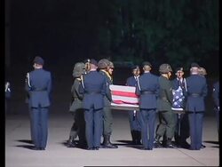 GERMANY: BODIES OF AMERICANS KILLED IN NAIROBI BOMB BLAST ARRIVE News Clip