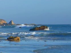 Coastline Stock Footage