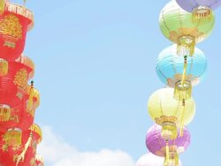 Chinese lantern Stock Footage