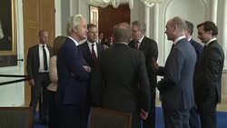 CLEAN : Leaders of Dutch political parties meet after elections News Clip