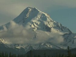 Mt. Hood Timelapse Stock Footage