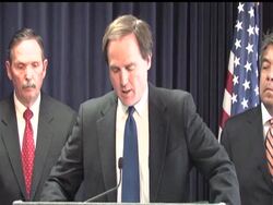 Federal prosecutors on Friday announced new charges against Jared Loughner, the suspect in the attempted assassination of Rep. Gabrielle Giffords, accusing him of killing six people and wounding 13 others. News Clip