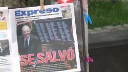 CLEAN : Peru reacts to president's impeachment survival News Clip