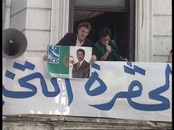Algeria - Protest over election results News Clip
