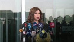 CLEAN : IArbil airport director gives presser ahead of fligh suspension News Clip