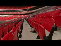 Wembley Stadium completion shots News Clip