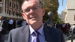 CLEAN : South African opposition reacts to national budget announcement News Clip