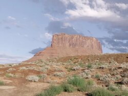 'Parriott Mesa in Moab, Utah' Stock Footage