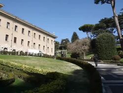 ATMOSPHERE - Vatican City General Views on February 19, 2013 in Vatican City, Vatican. (Footage by Getty Images) Stock Footage